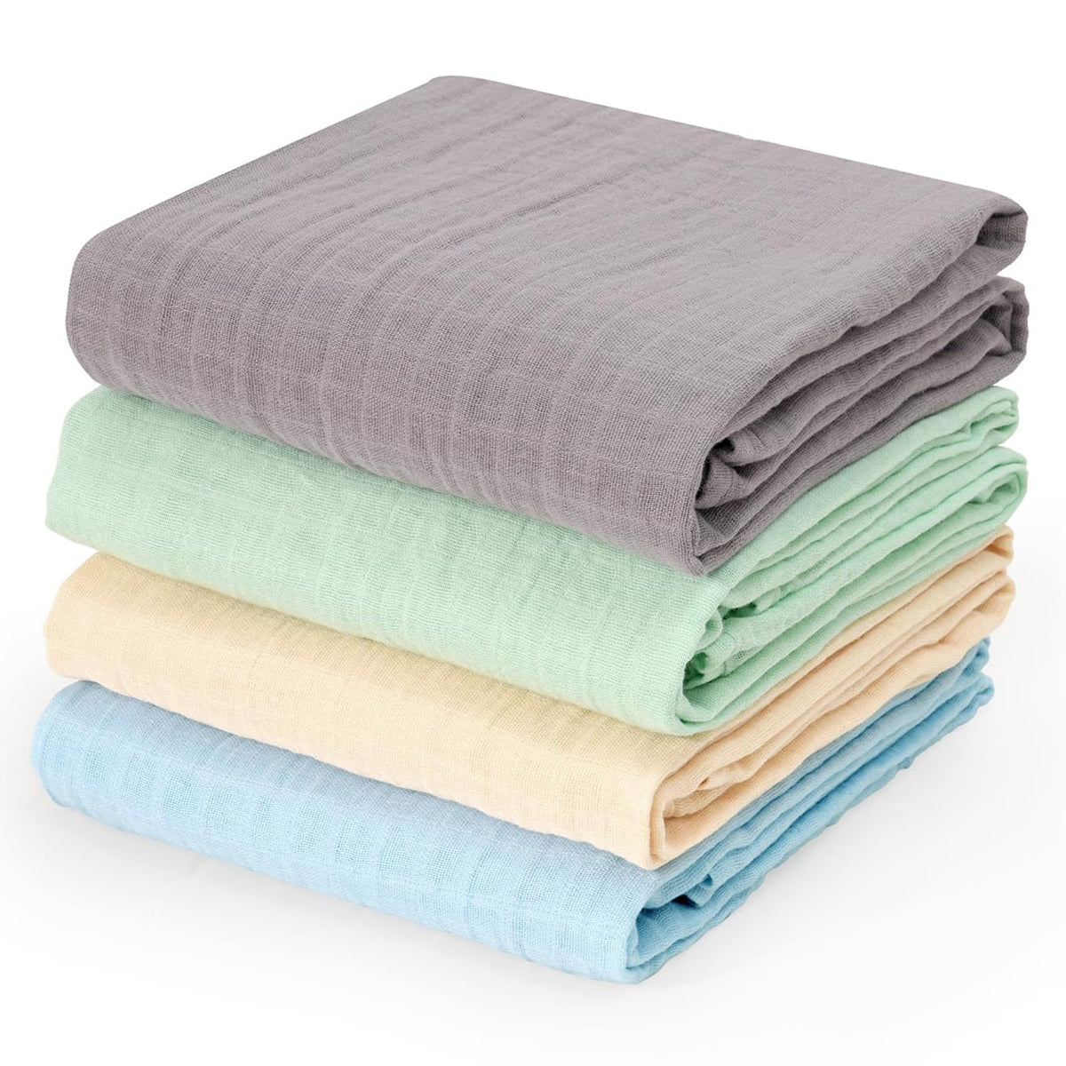 David's Kids muslin swaddle blanket packaged in a gift box, ideal for gifting.