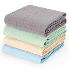 David's Kids muslin swaddle blanket packaged in a gift box, ideal for gifting.