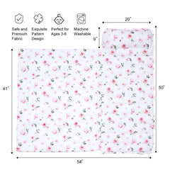 David's Kids nap mat closure straps and carrying handle for simple travel