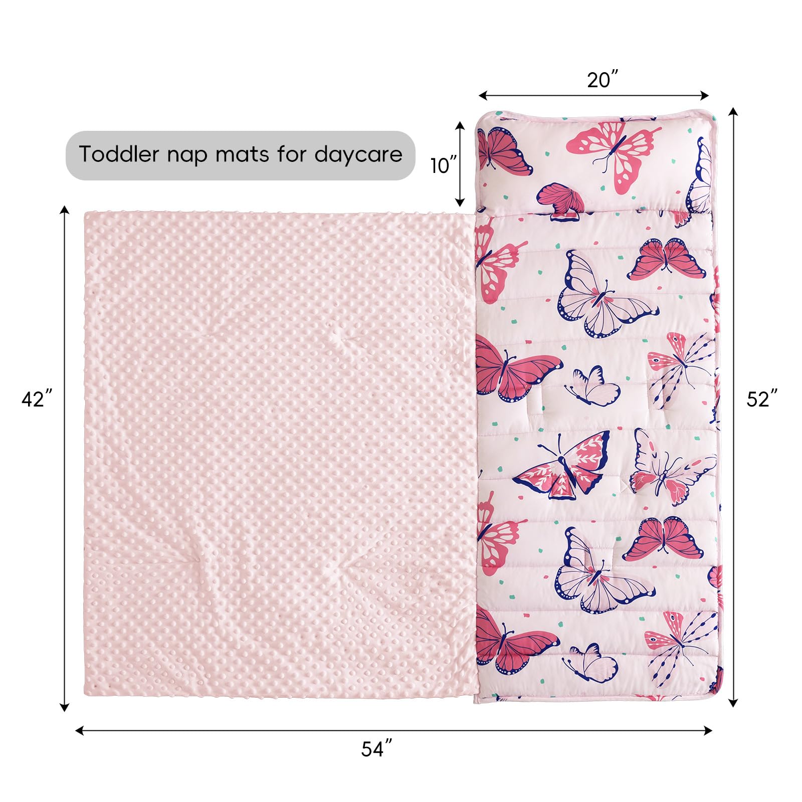 david's kids nap mat easy care design is machine washable