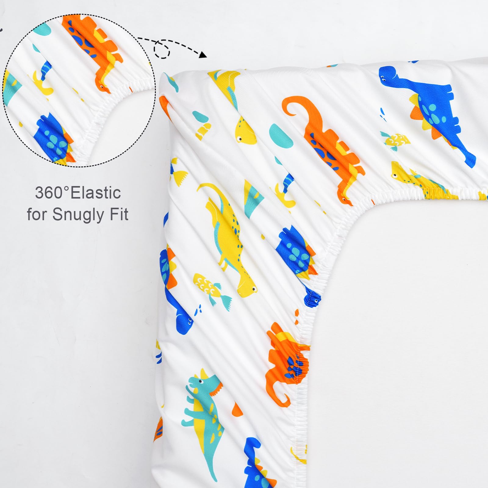 David's Kids odor-free, breathable fabric reduces irritation and supports comfortable sleep.