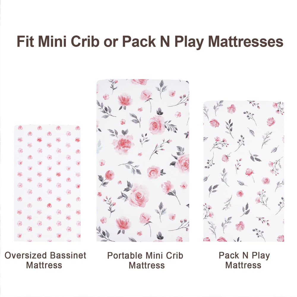 David's Kids packaged mini-crib sheets ready-to-use presentation highlights gift-ready set.