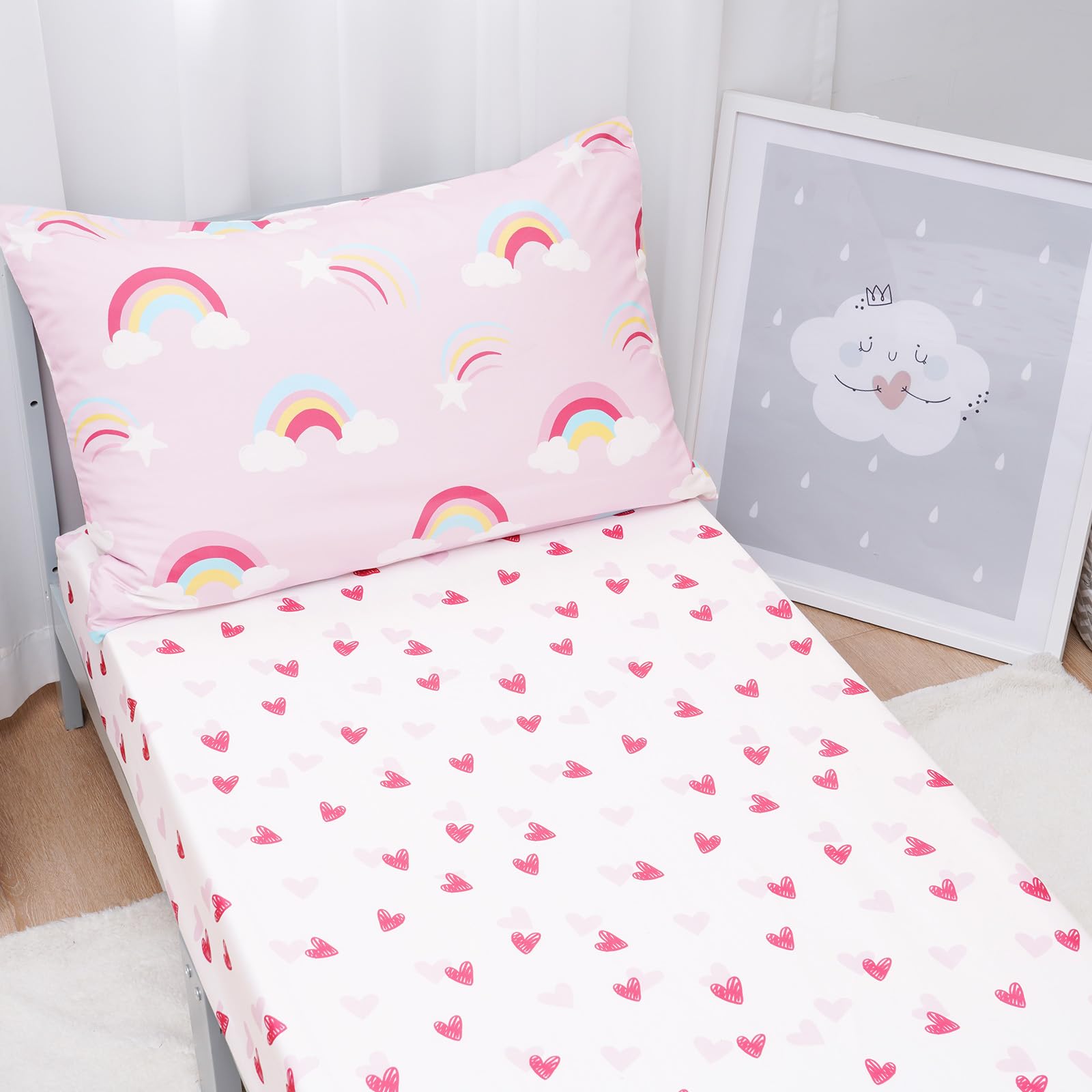 david's kids rainbow packaging box showcases gift-ready presentation for birthdays.