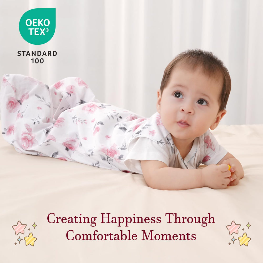David's Kids sleep sack with 2-way zipper—easy diaper changes without waking baby