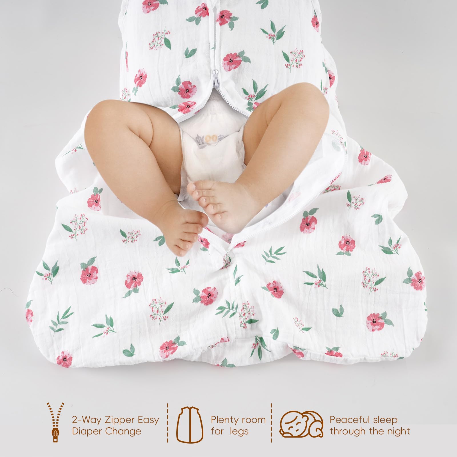 David's Kids OEKO-TEX certified sleep sack for baby safety.