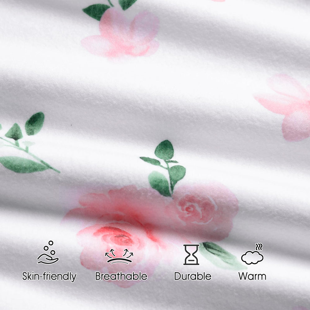 David's Kids space pattern provides playful style while maintaining warmth.