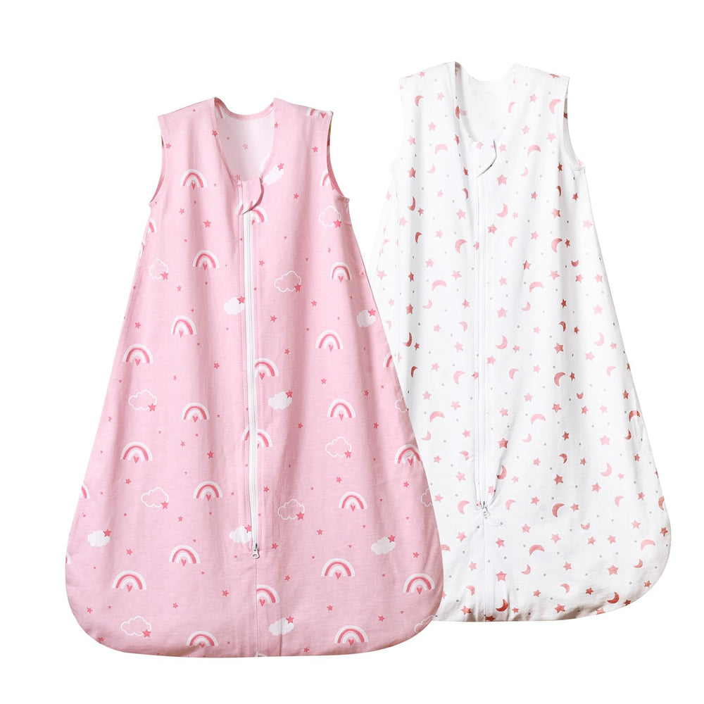 David's Kids sleep sack in soft organic cotton provides gentle, breathable comfort for baby skin.