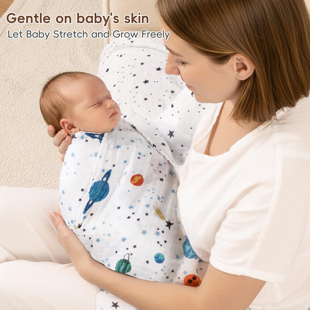 David's Kids swaddle doubles as nursing cover and play mat