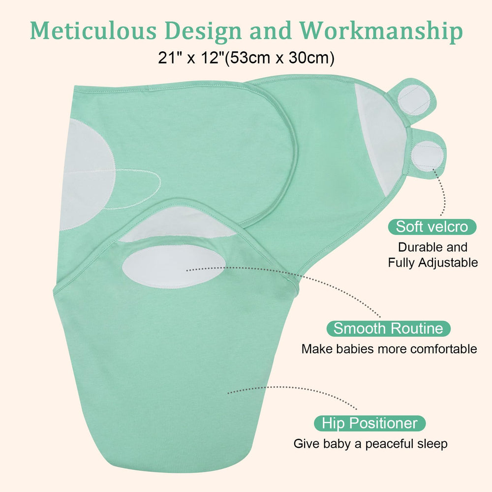 David's Kids swaddle wrap grey fabric closeup, breathable cotton keeps baby comfortable.