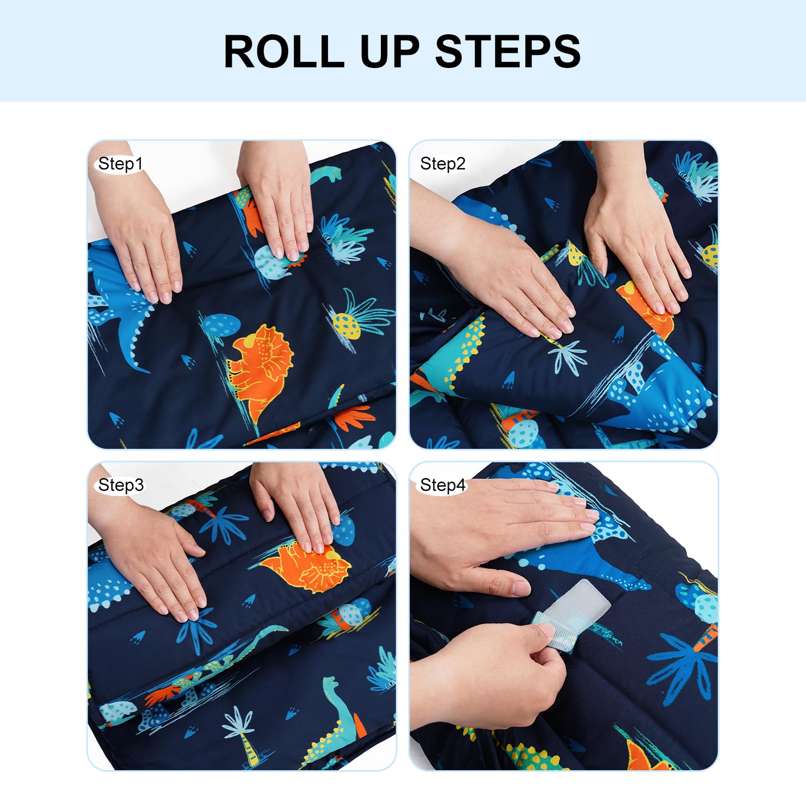 David's Kids microfiber fabric close-up highlights soft, breathable material for year-round comfort.