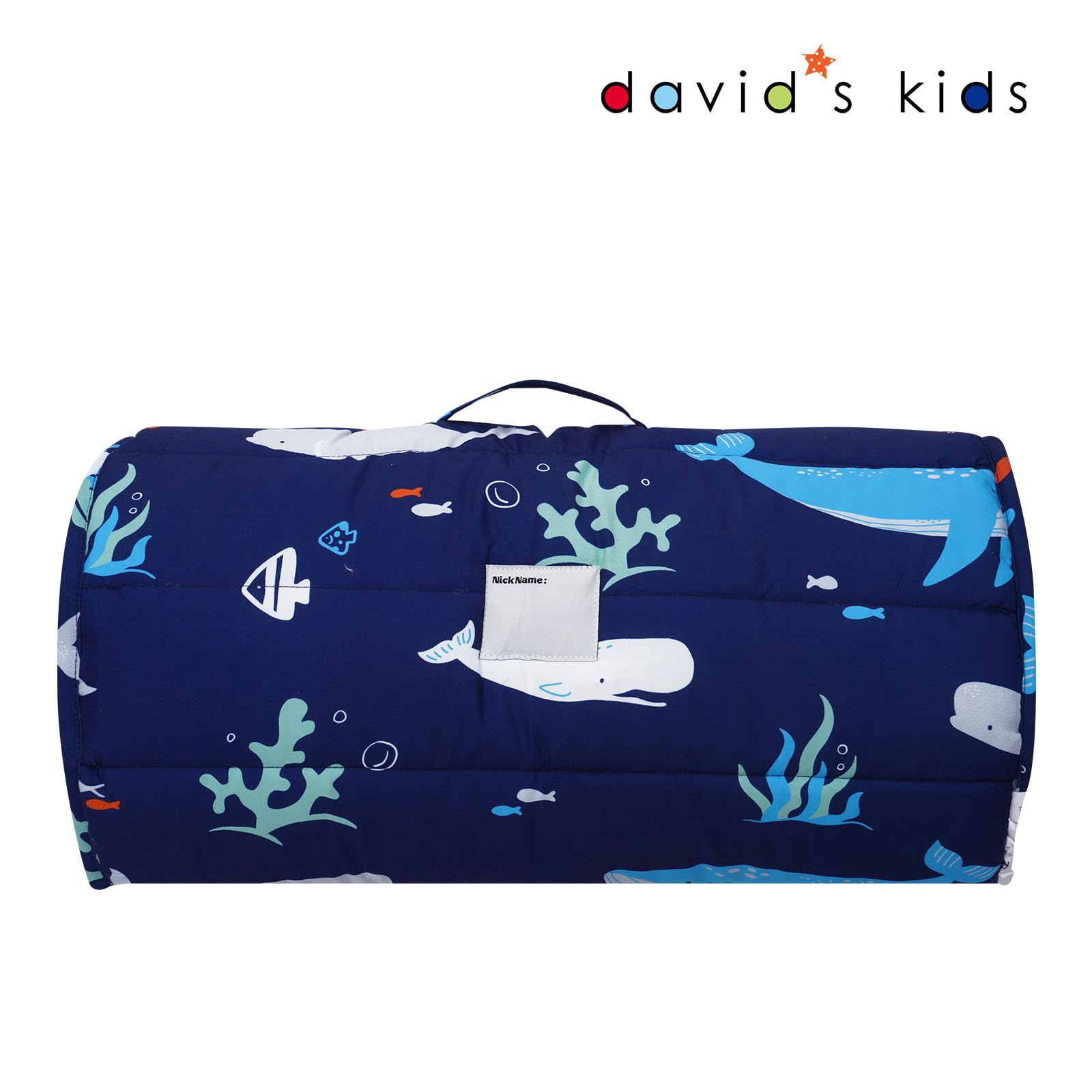 David's Kids Toddler Nap Mat pattern mermaids adds magical rest moments
