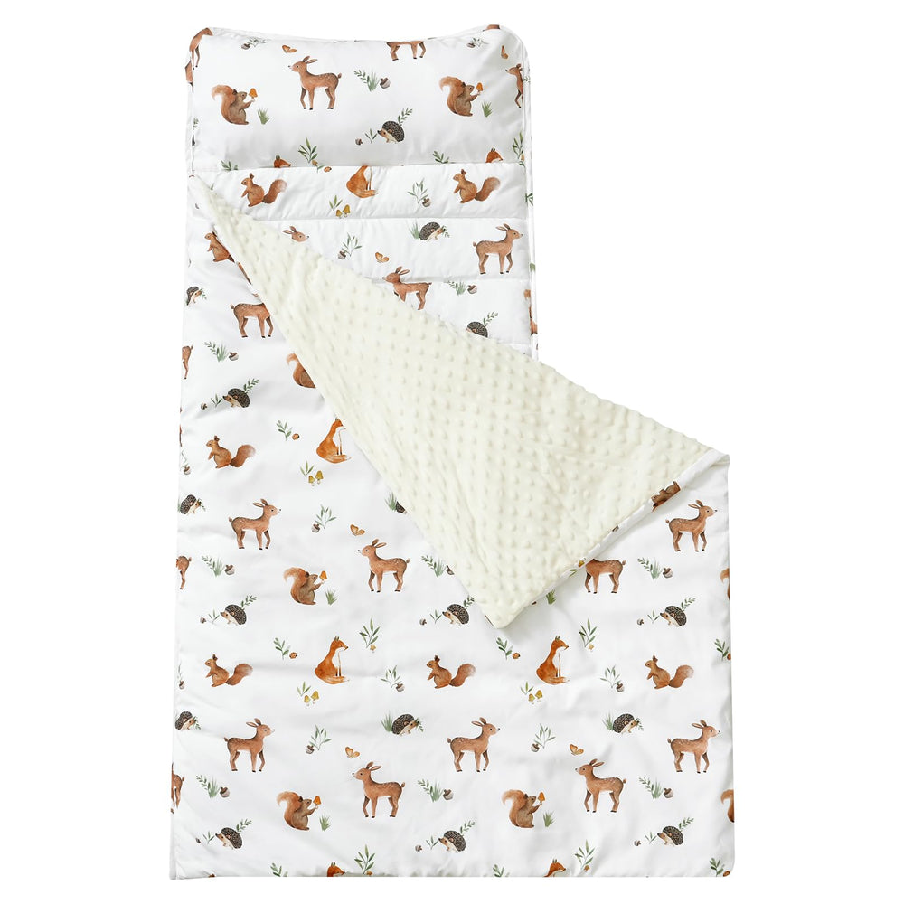 David's Kids Toddler Nap Mat rollup design with carrying handle for easy preschool transport