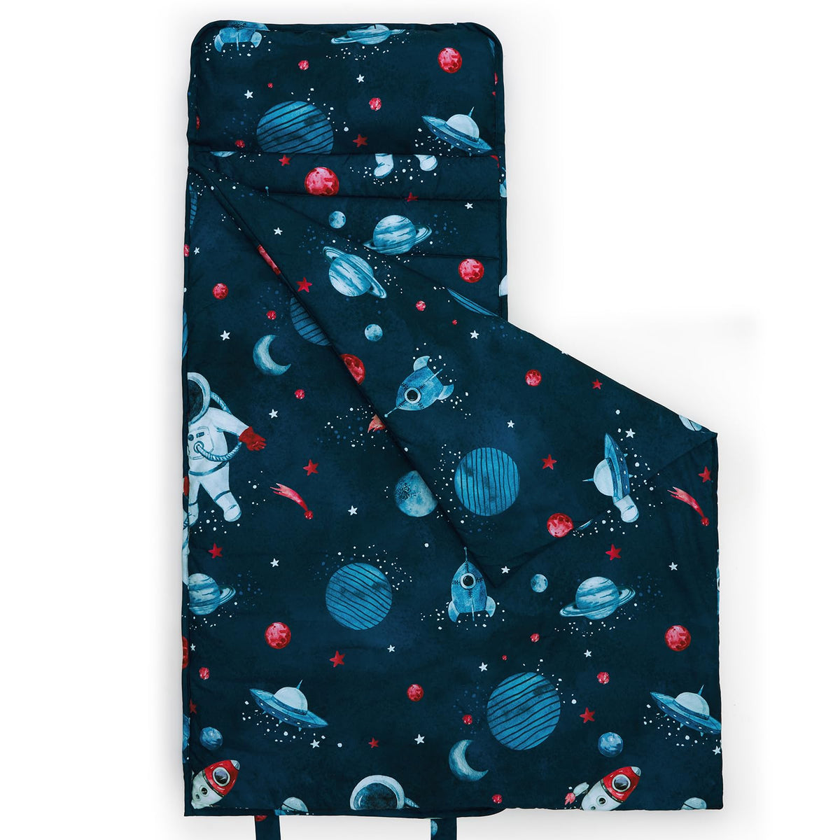 David's Kids toddler nap mat space pattern offers cozy sleep for preschool