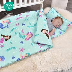 David's Kids space pattern nap mat ideal for quiet nap times