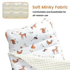 David's Kids woodland pattern nap mat appealing to toddlers and parents
