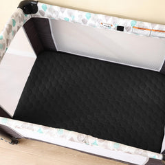 David's Kids ultrasonic embossing creates a smooth, silent surface for quiet naps.