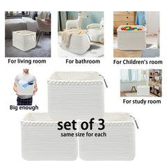 DAVIHOMI rectangular basket bottom composite material keeps shape during use