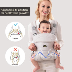 Dawnbud ergonomic design promotes comfortable hip seating