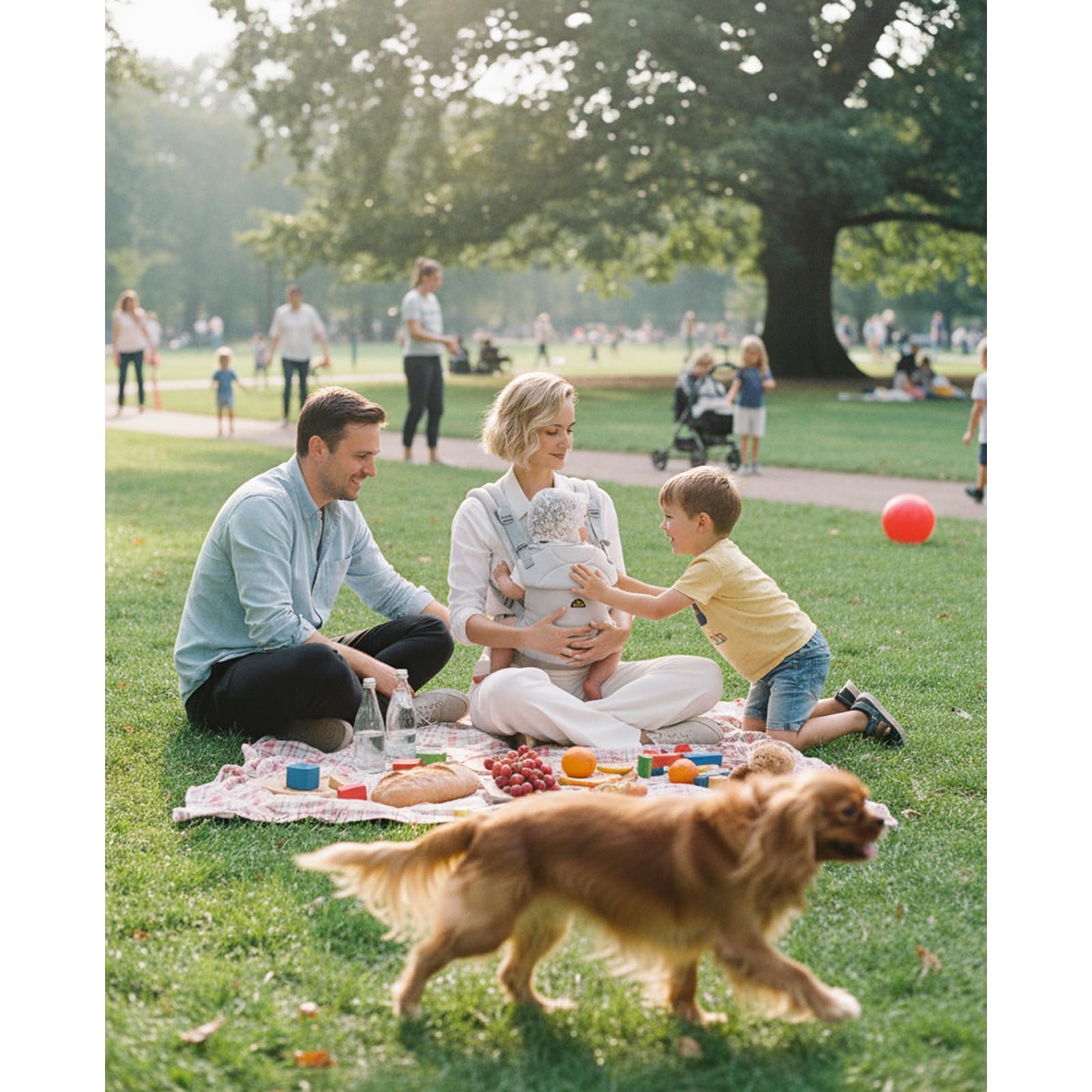 Dawnbud travel-ready carrier for family trips and errands