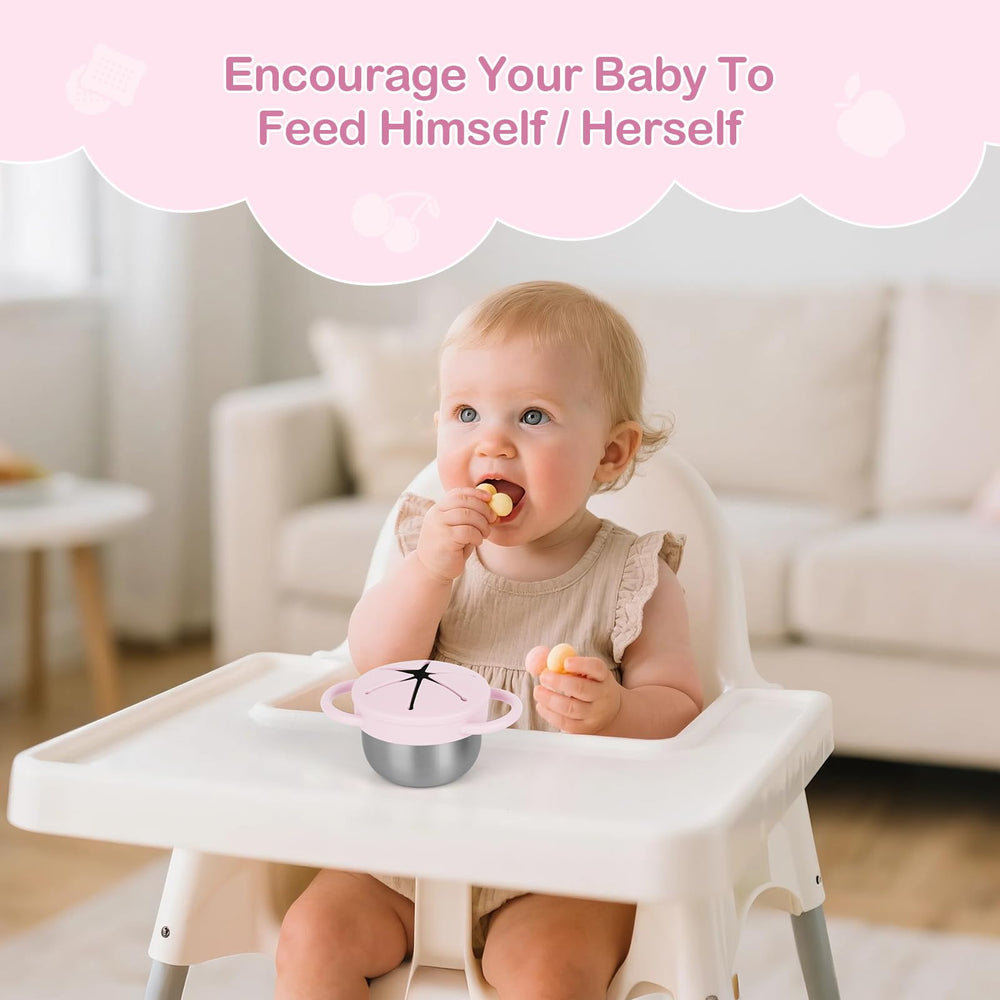 Daximo snack cups light blue and light pink pair brighten kid-friendly snack time.