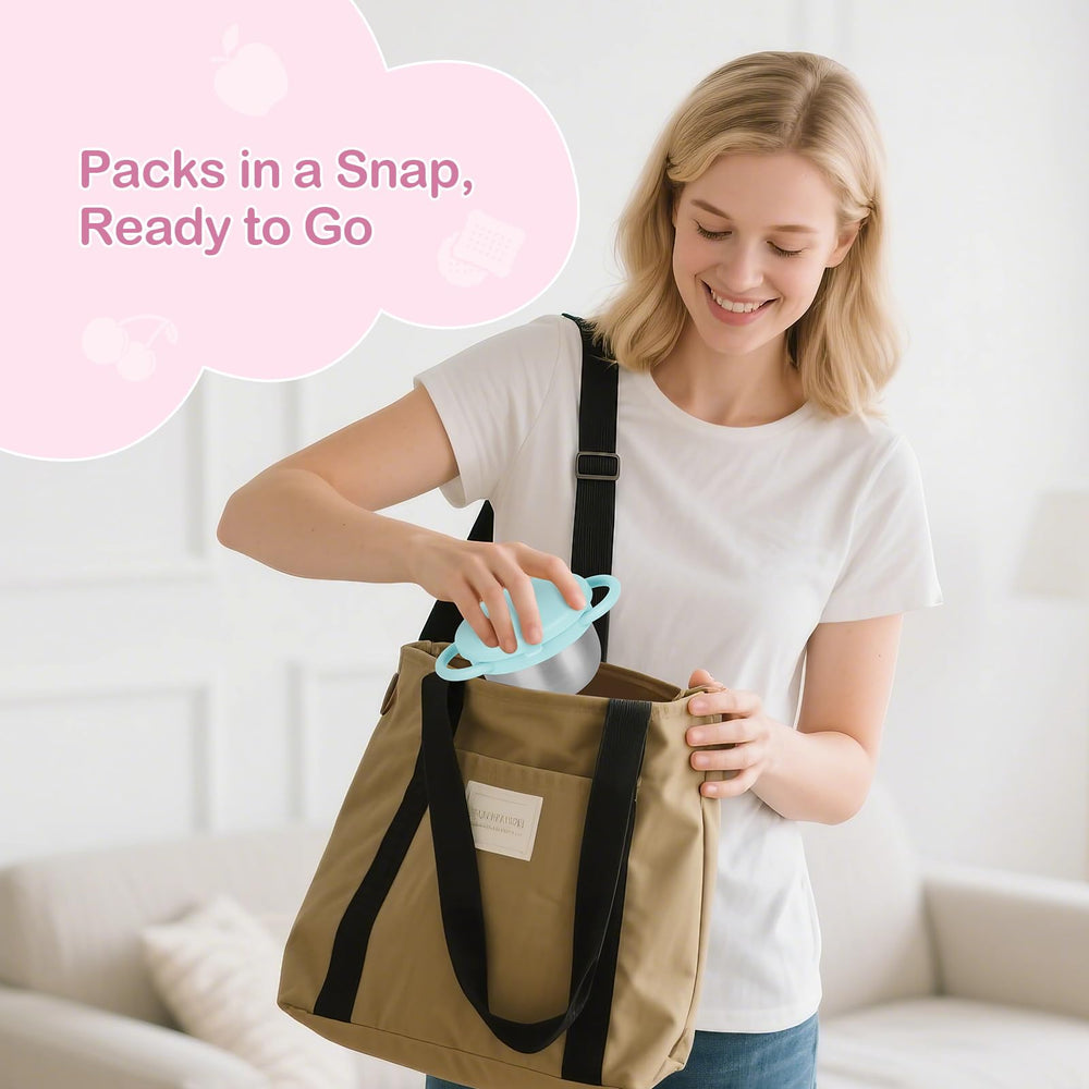 Daximo snack cups portable compact design fits most cup holders for on-the-go snacking.