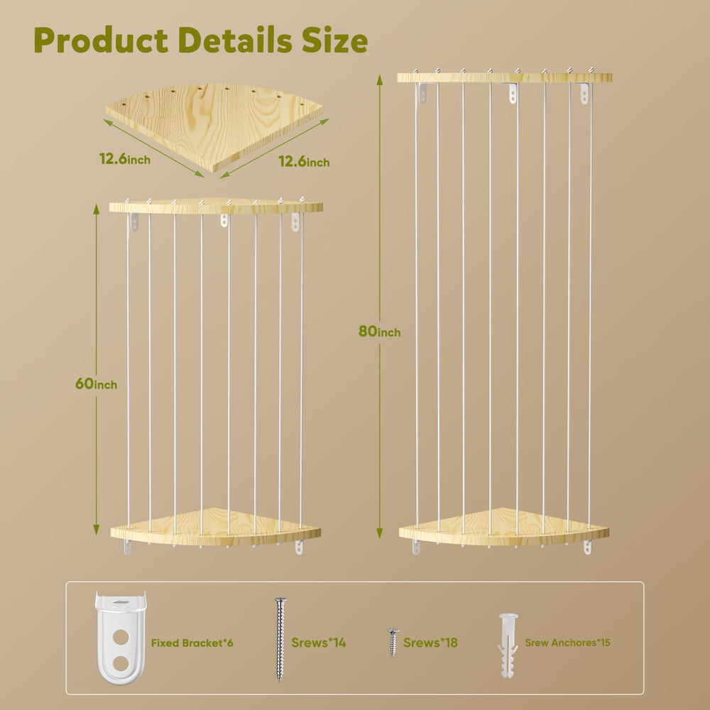 Dayacoco adjustable height 60-80 inches demonstrates flexible capacity for growing plush collections.