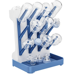 Dayacoco baby bottle drying rack vertical stand highlights space-saving design for organized drying.