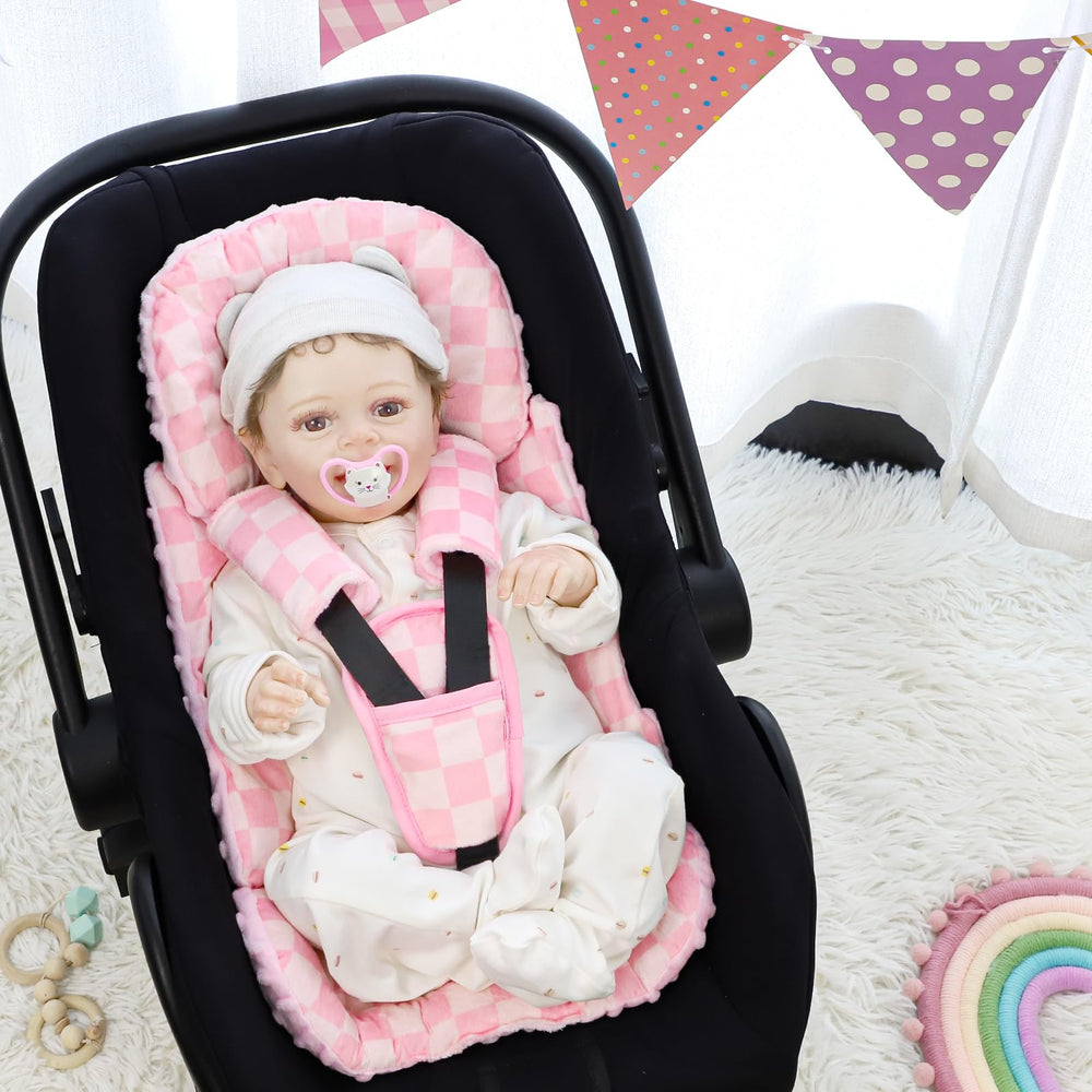 DAYEEBALL head, neck, and body support for newborns with plush softness.