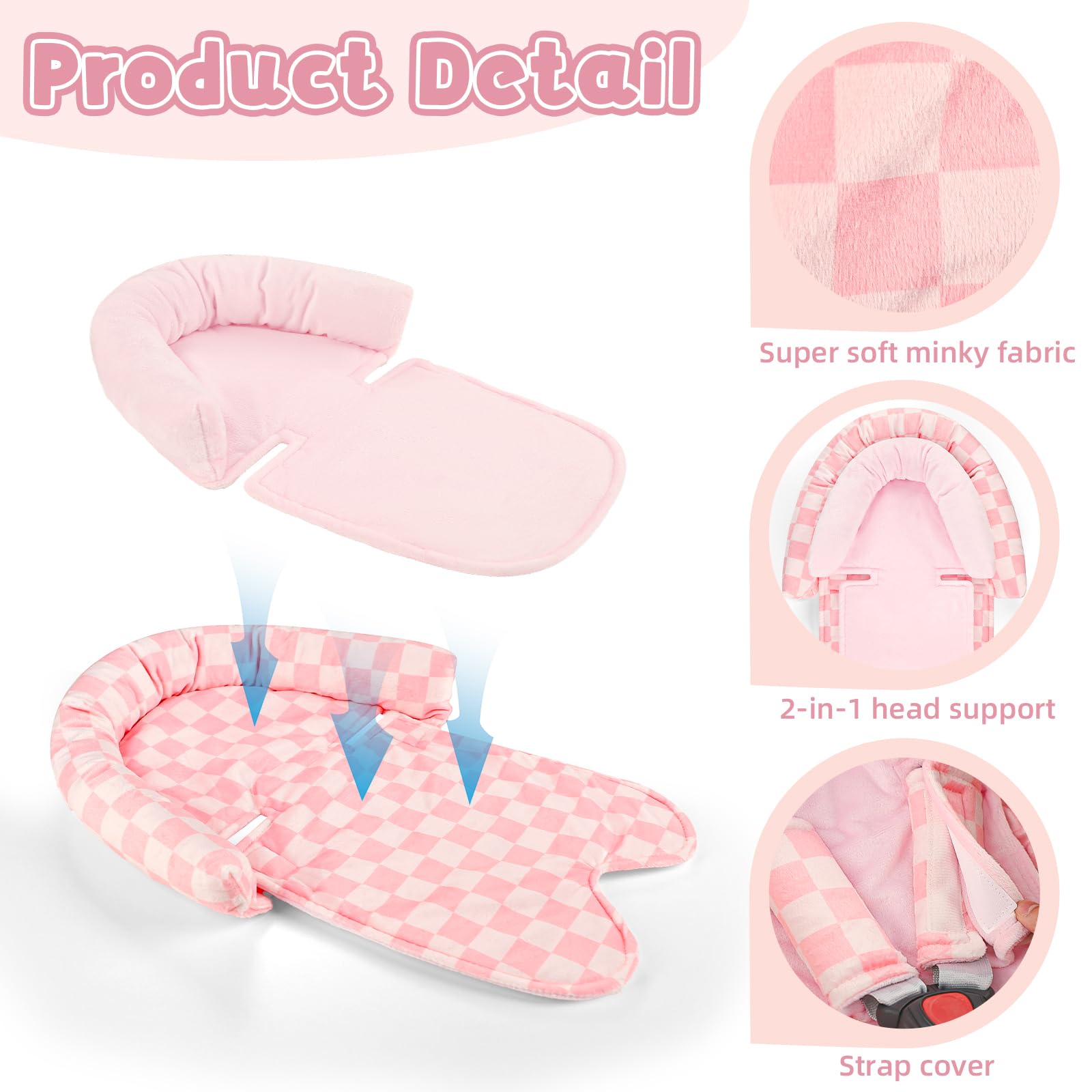 DAYEEBALL machine washable cushion for easy cleaning after busy travels.