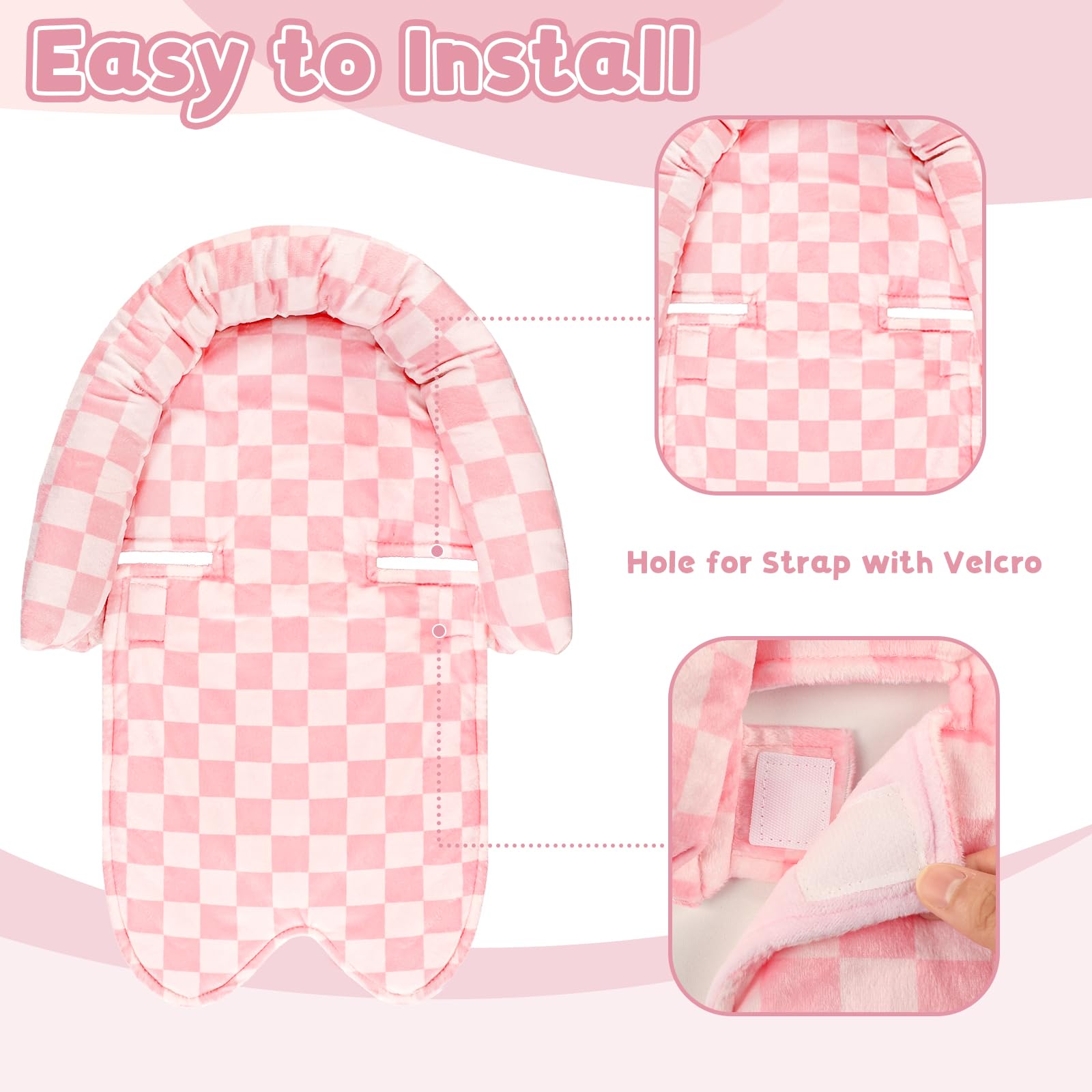 DAYEEBALL two strap pads provide extra comfort without interfering with harness.