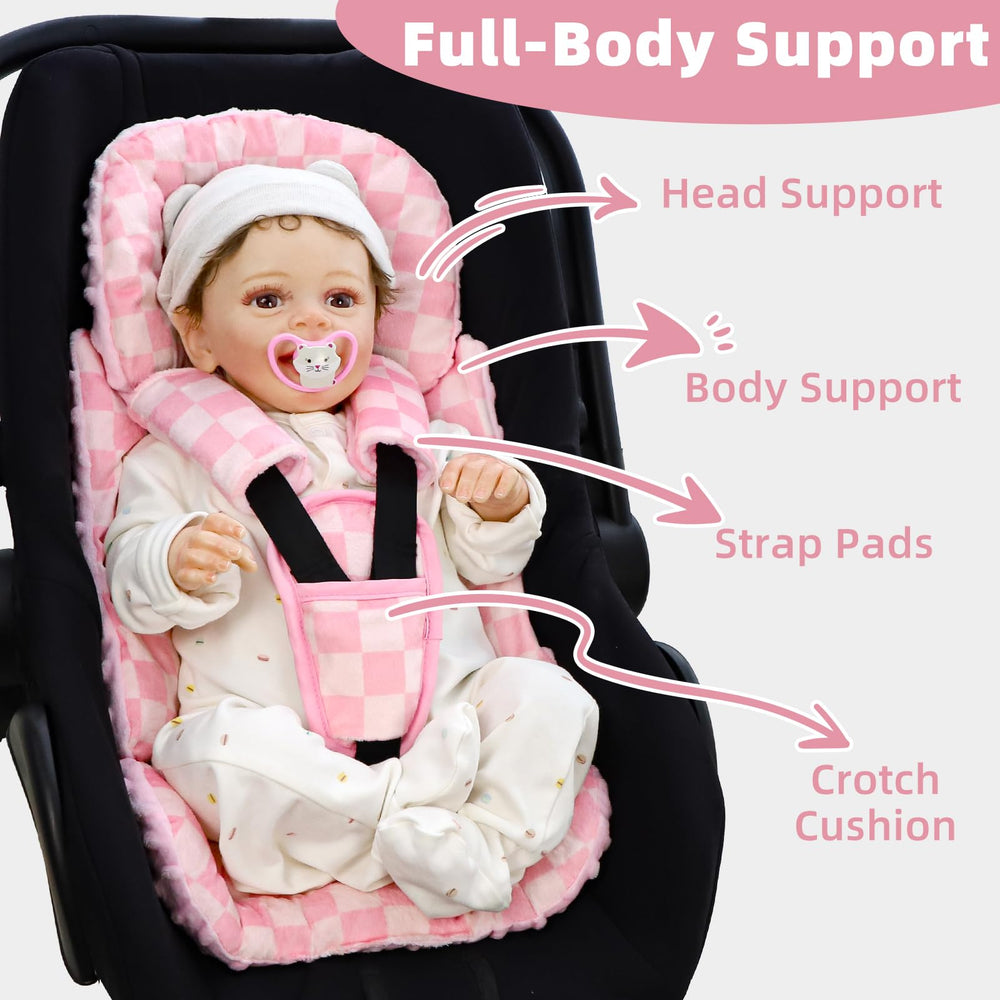 DAYEEBALL universal compatibility with car seats, strollers, and swings.