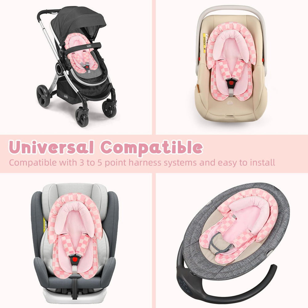 DAYEEBALL universal design fits most car seats and strollers.