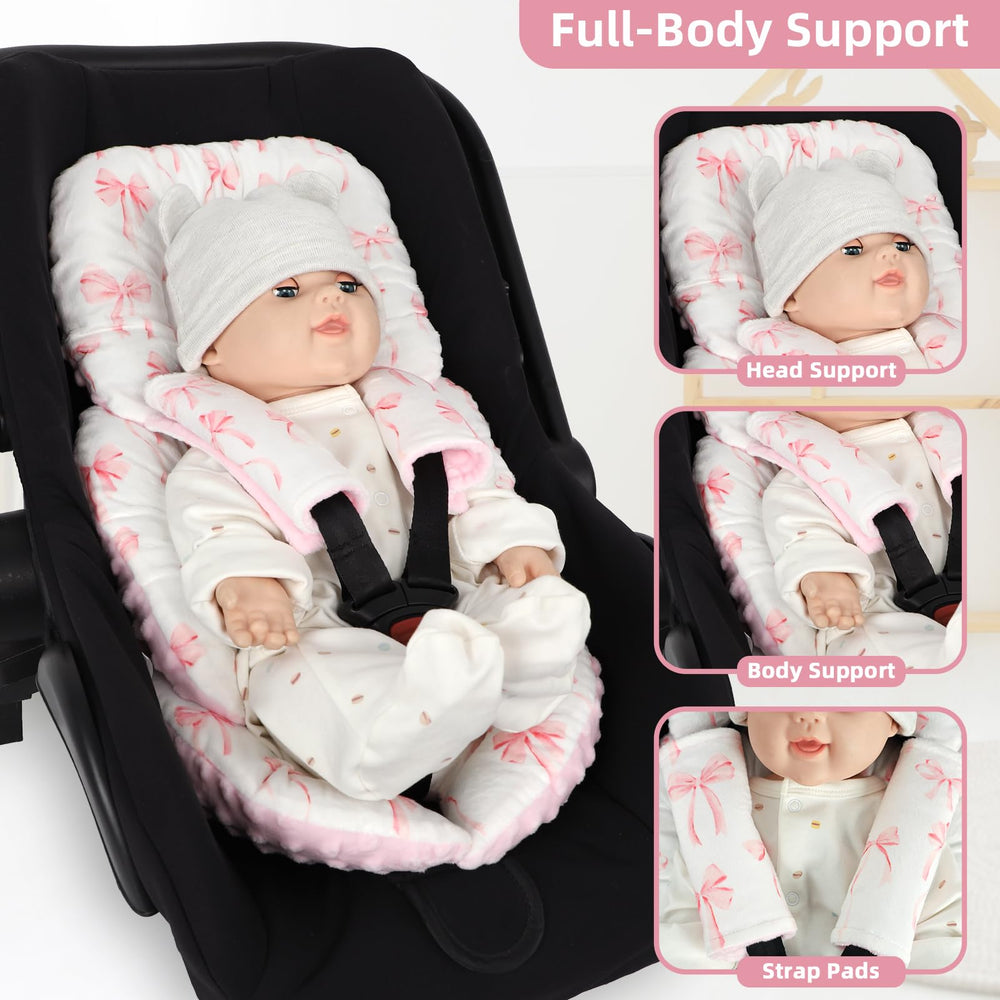 DAYEEBALL 22-5x13 inch cushion close-up shows premium softness for newborn comfort.