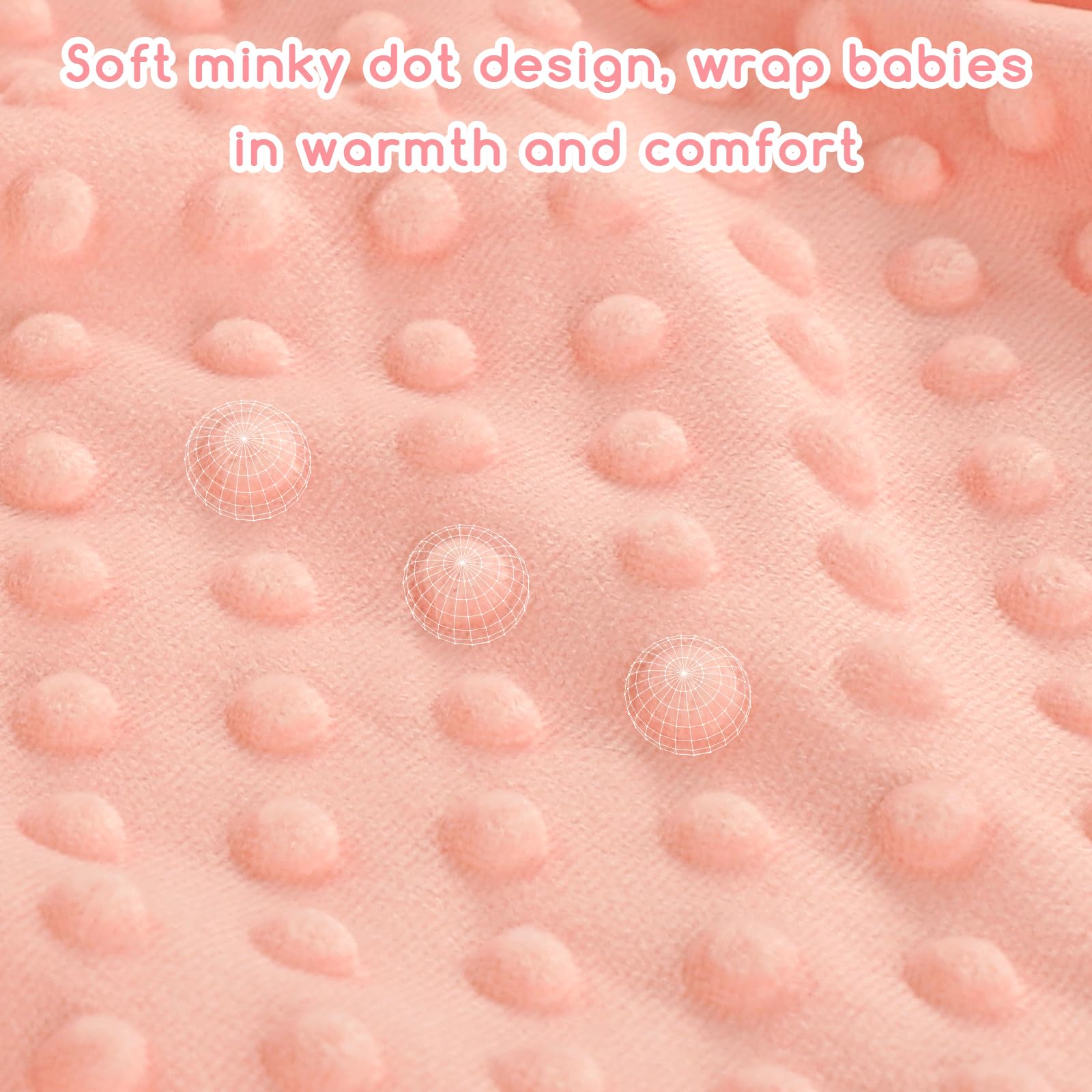 DAYEEBALL baby blanket crib usage placed in crib for secure daytime naps.