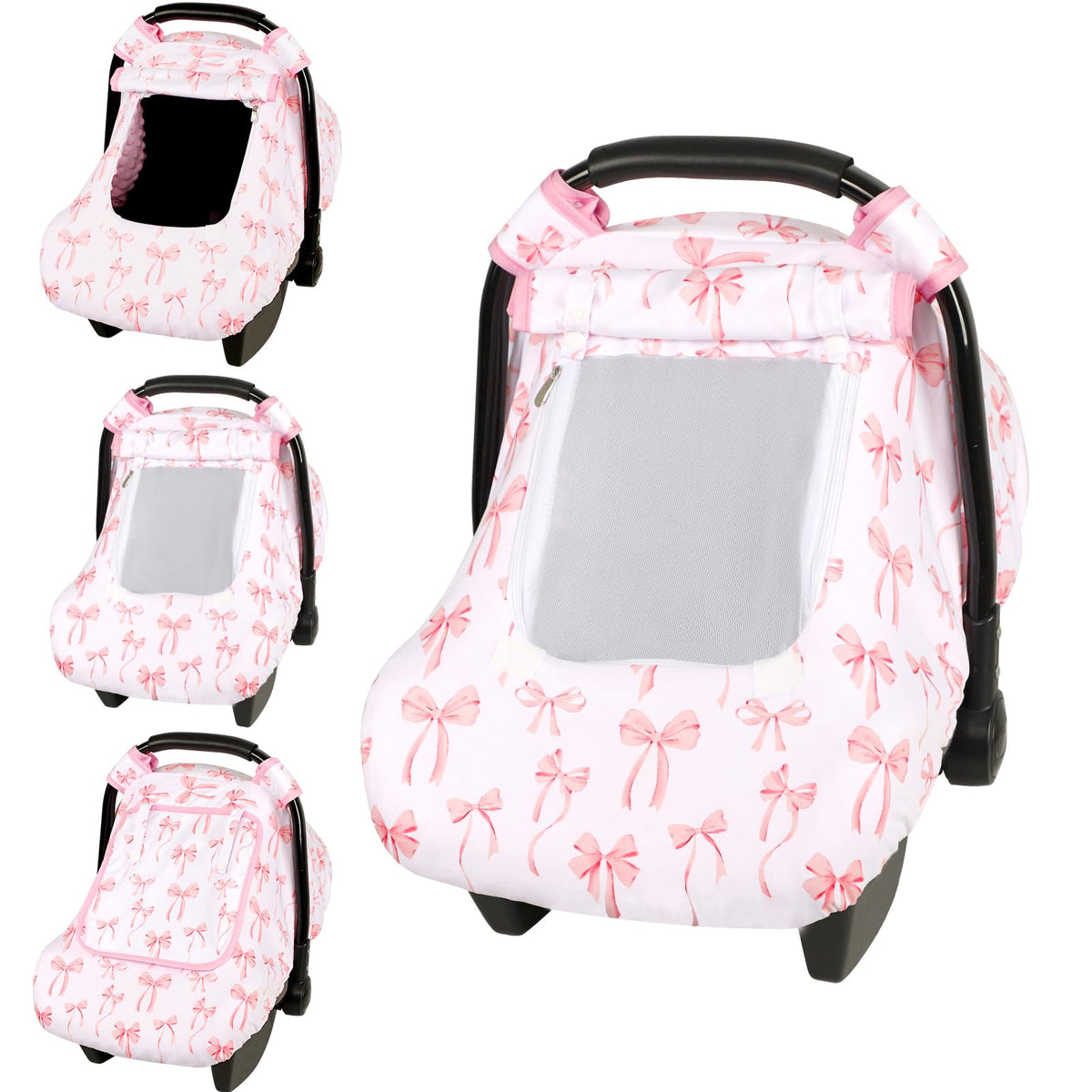 DAYEEBALL baby car seat cover windproof design keeps baby warm during winter rides
