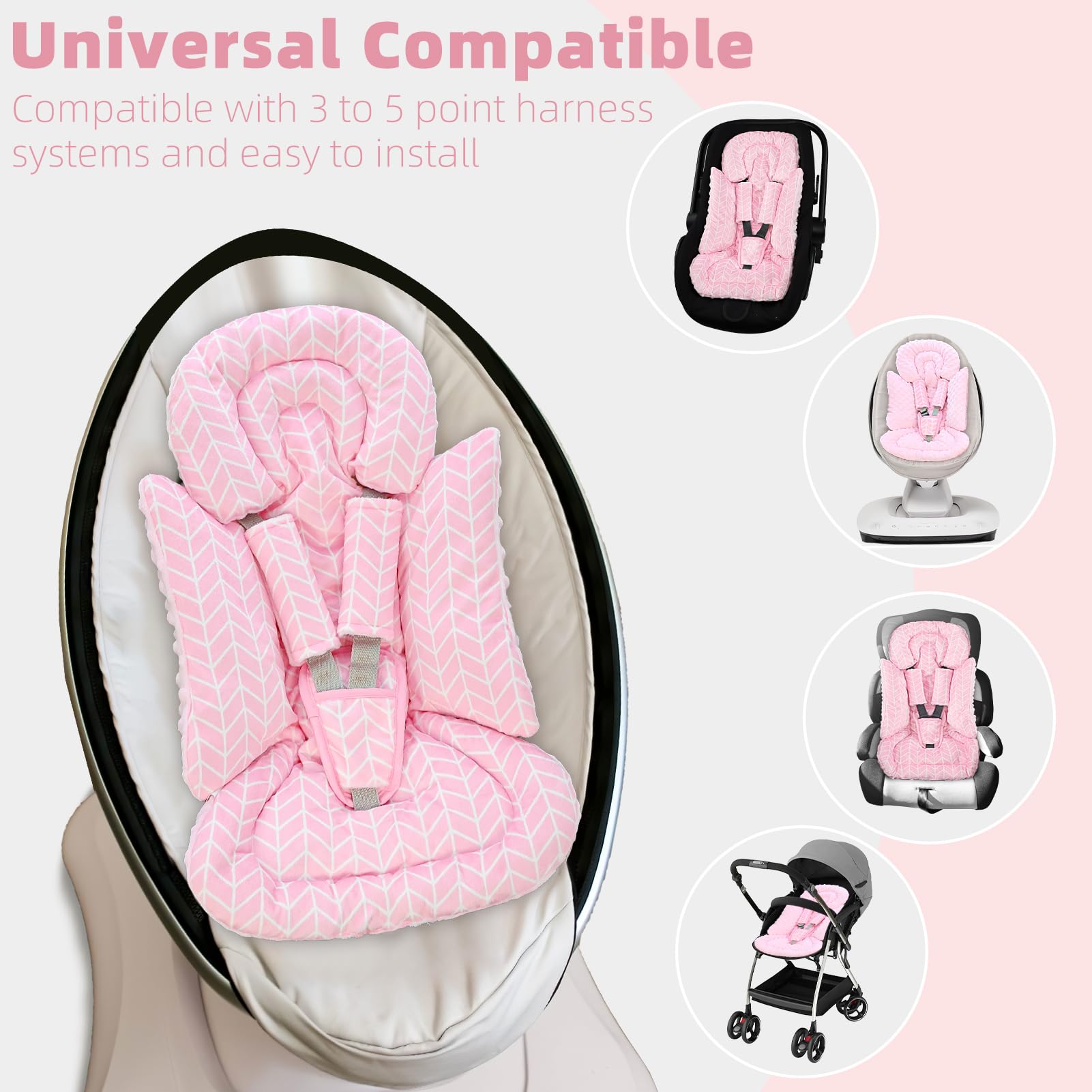 DAYEEBALL baby car seat cushion doubles as a thoughtful newborn gift option