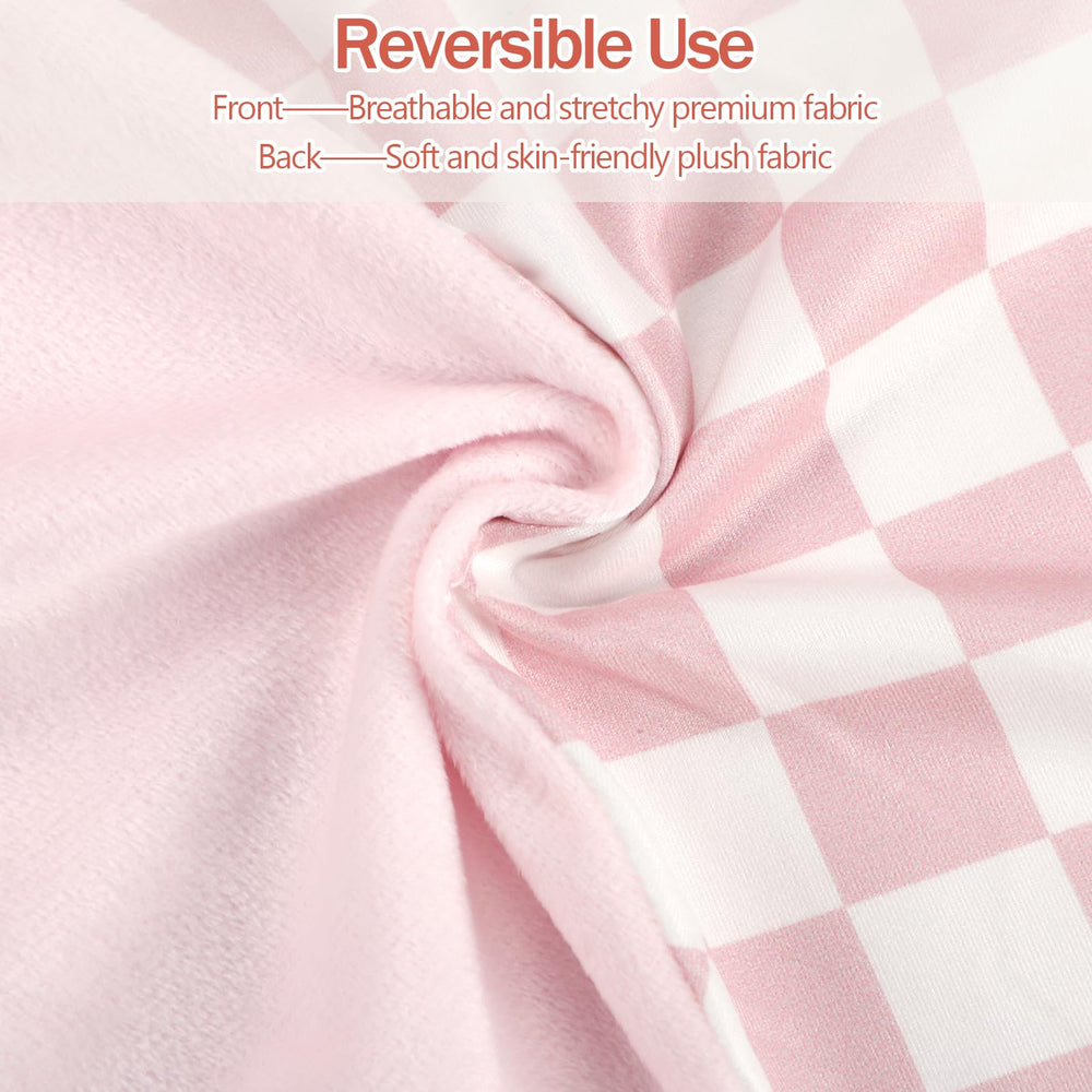DAYEEBALL lounger cover reversible sides showcase two stylish options for quick style changes.