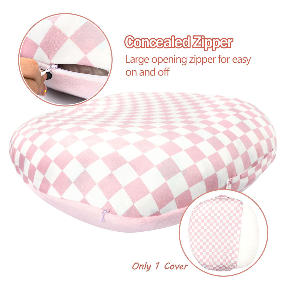 DAYEEBALL lounger cover zipper detail enables easy on off without fuss.