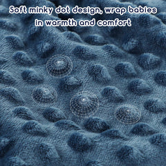 DAYEEBALL blanket folded for compact storage and easy care.