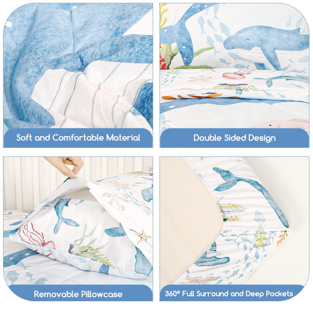 DAYEEBALL fitted sheet 52x28x8 highlights snug toddler bed fit