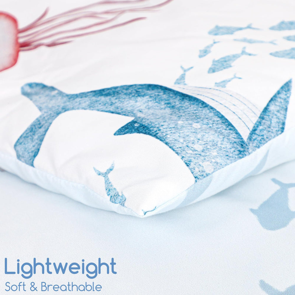 DAYEEBALL flat sheet 60x45 demonstrates breathable comfort for kids