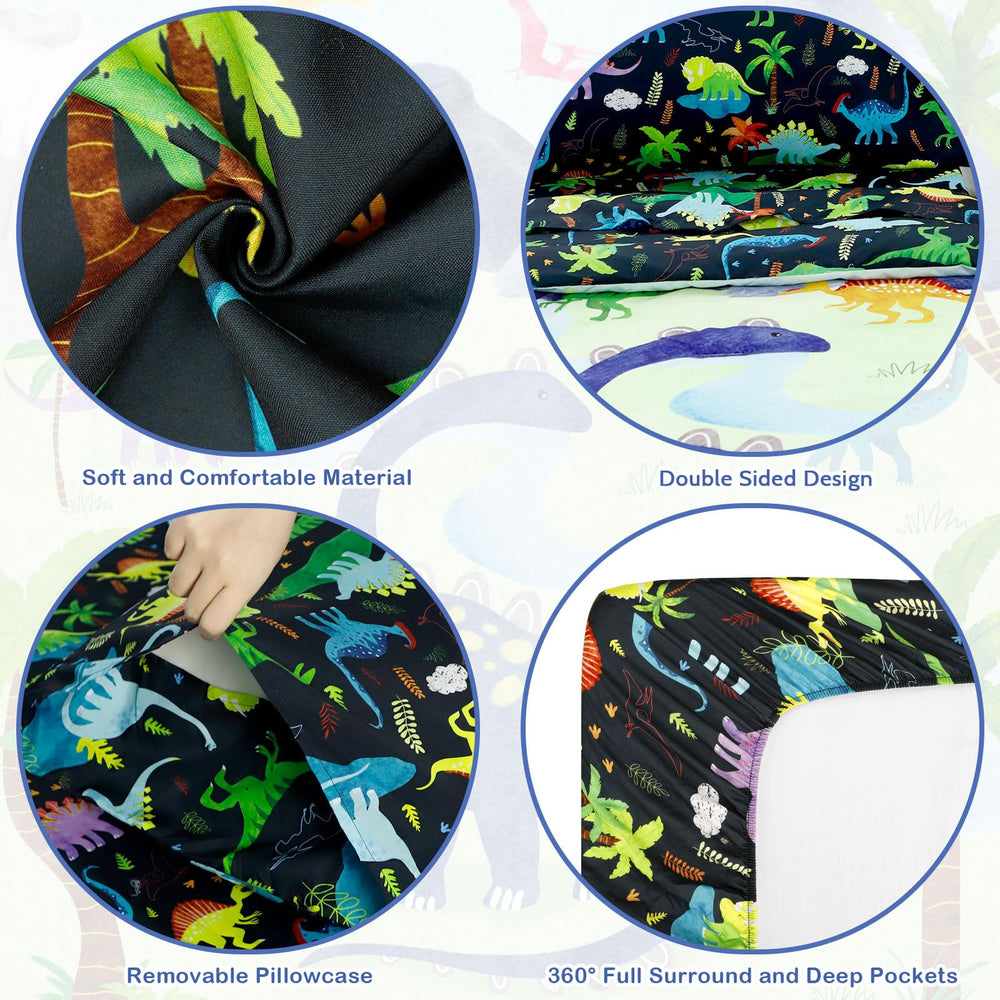 DAYEEBALL flat sheet 60x45 inches adds smooth, breathable layers for toddler sleep comfort.