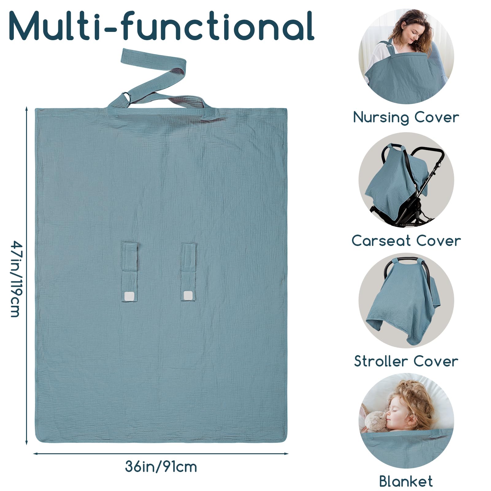 DAYEEBALL full coverage canopy protects baby from dust, wind, and sun
