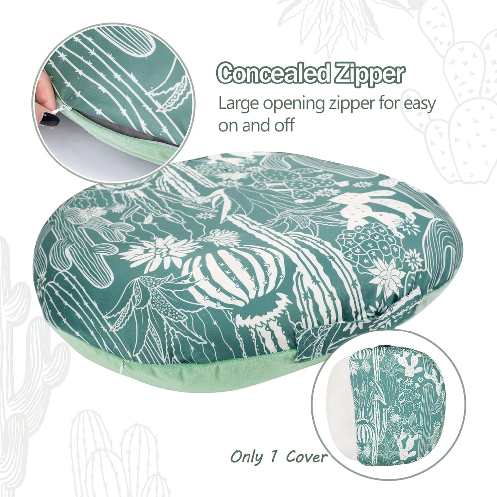 DAYEEBALL minimalist cactus pattern spare cover, clean style for baby decor
