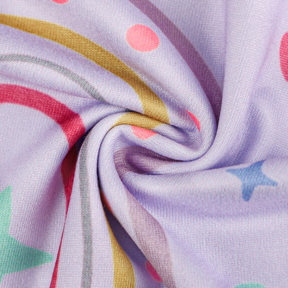 DAYEEBALL nursing cover wrap-around design stays in place during feeds.