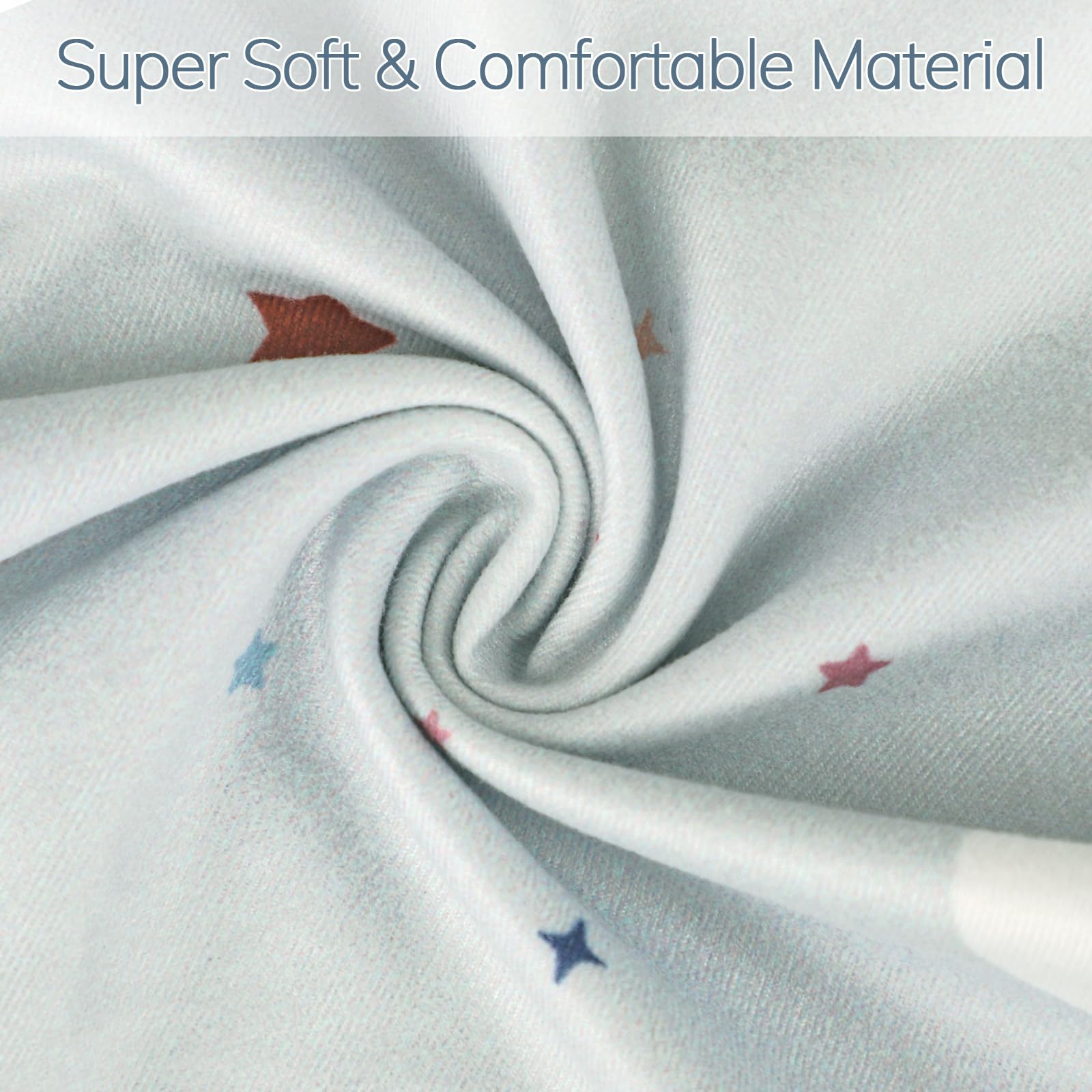 DAYEEBALL nursing pillow cover hidden zip detail keeps baby smooth on either side.