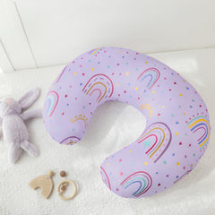 DAYEEBALL nursing pillow cover hides a zip for smooth sleeping surface.