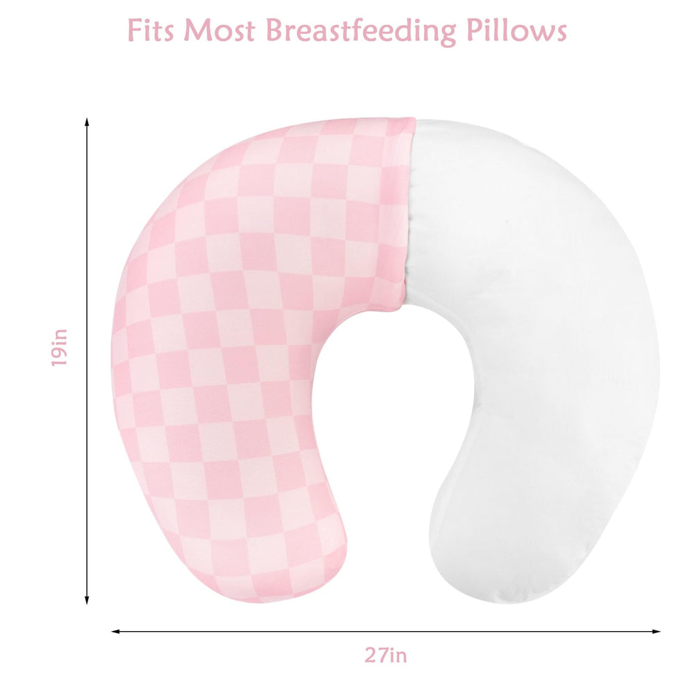 DAYEEBALL nursing pillow cover summer-breathable stays cool during warm feeds.
