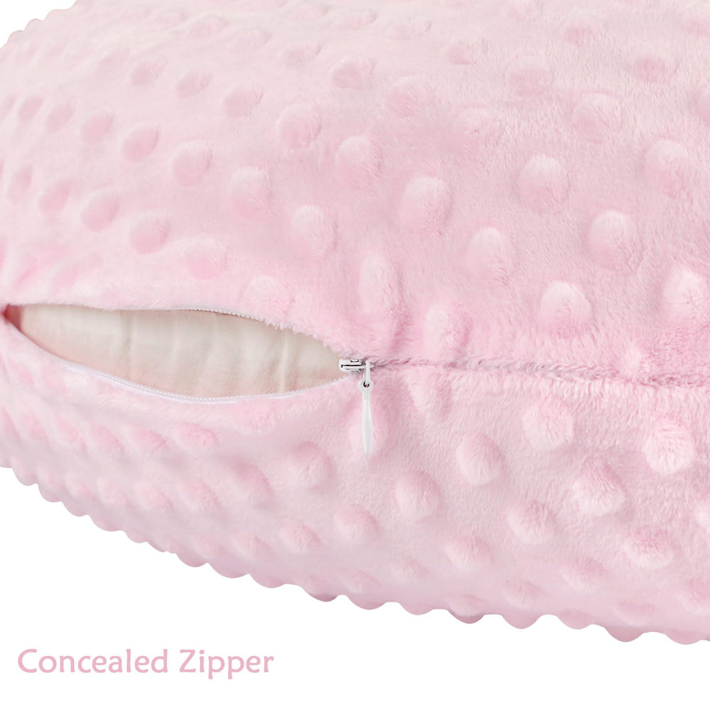 DAYEEBALL nursing pillow cover winter-plush delivers soft warmth for chilly days.