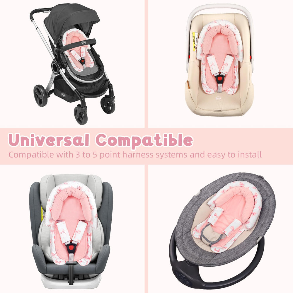 DAYEEBALL universal fit car seat mount fits with 3-point and 5-point harnesses